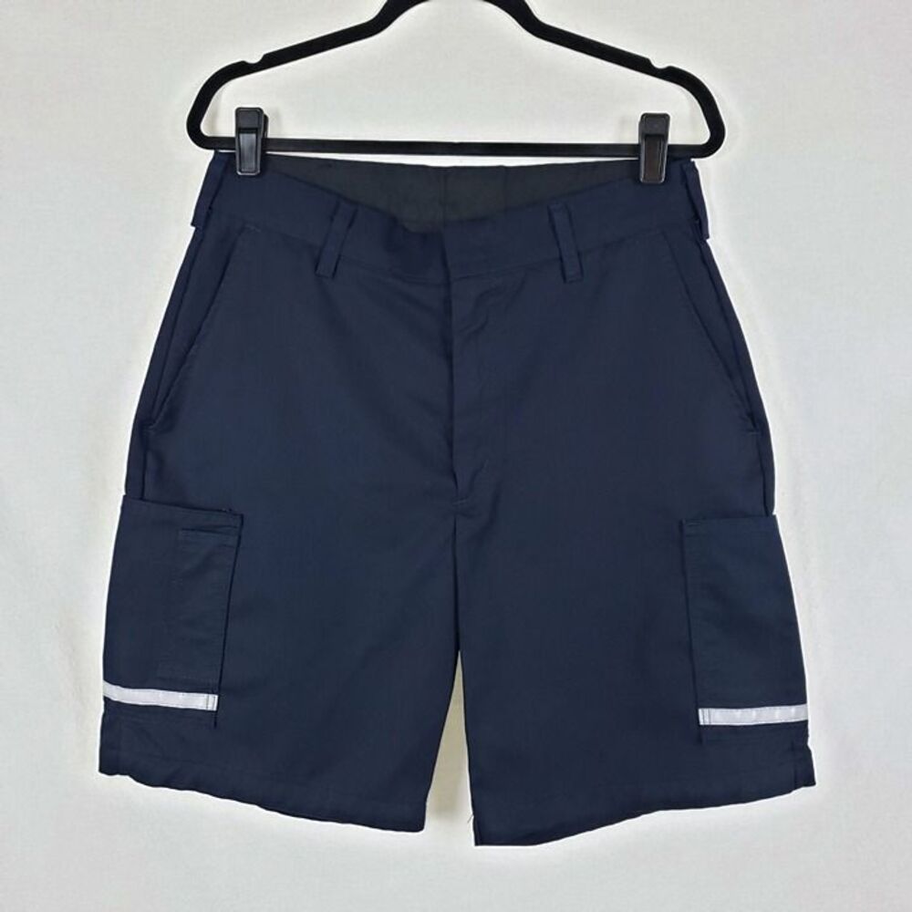 Fedex by Stan Herman Uniform Shorts Mens 33R-095 Navy Blue